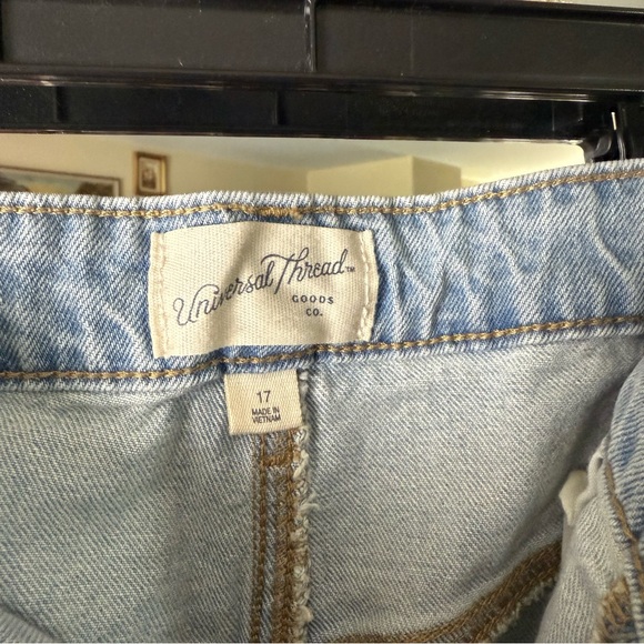 Universal Thread Maxi Jean Denim Slit Skirt - Picture 6 of 6